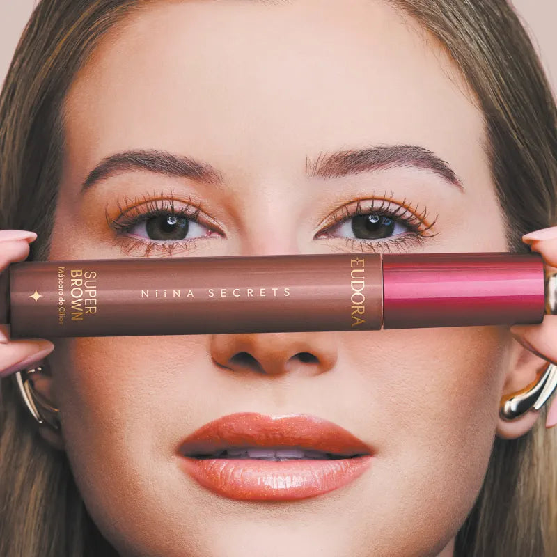 Máscara de Cílios Super Brown Niina Secrets Neutrals 10g