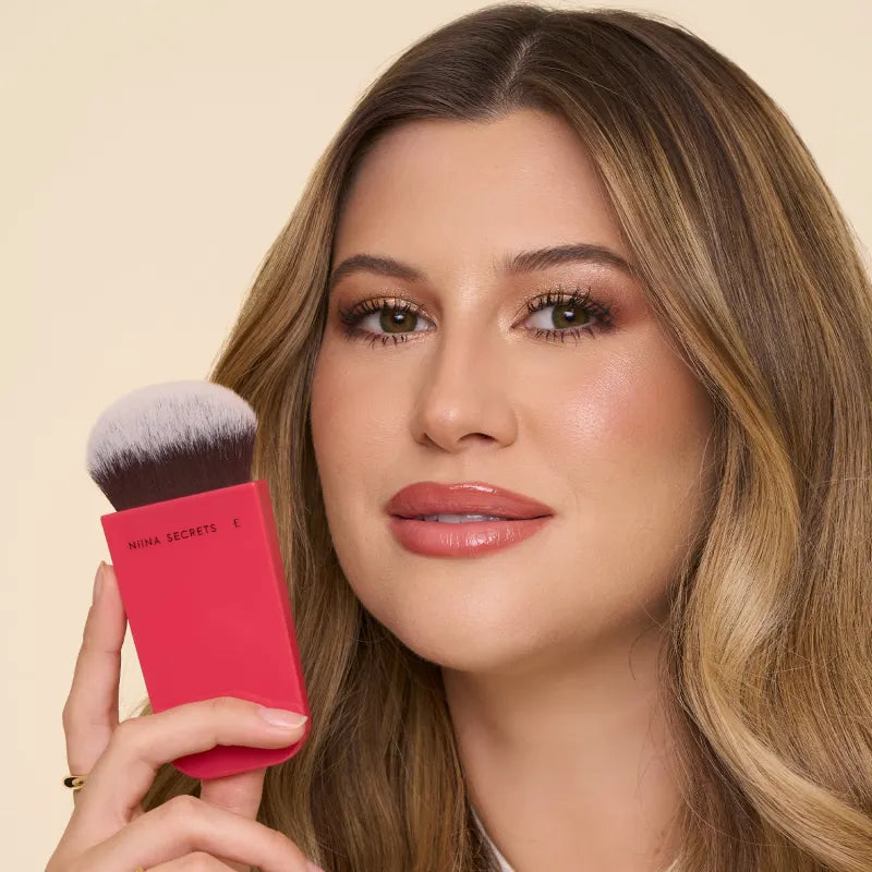 Pincel Multifuncional Pink Shape Niina Secrets