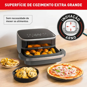 Fritadeira Air Fryer Arno Easy Fry Extra Superfície Cinza AFP4