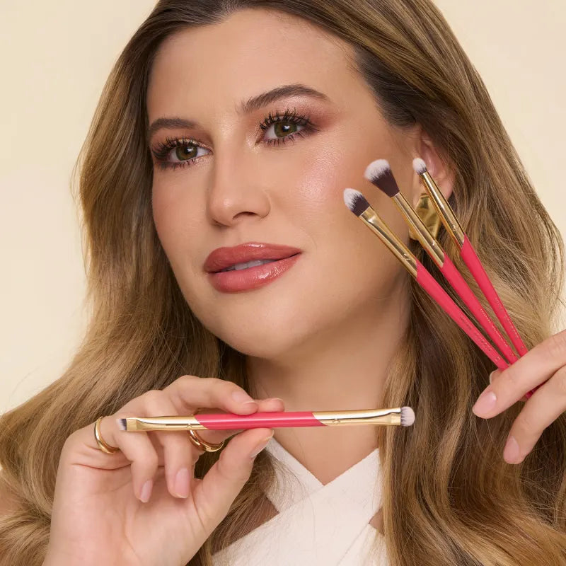 Kit Pincéis para Olhos Secret Pink Niina Secrets