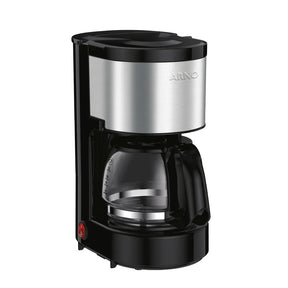 Cafeteira Filtro Arno Perfectta Inox com 600ml de Capacidade e Jarra de Vidro CFPI