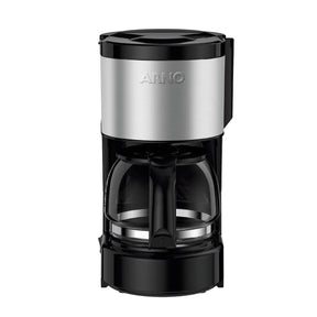 Cafeteira Filtro Arno Perfectta Inox com 600ml de Capacidade e Jarra de Vidro CFPI