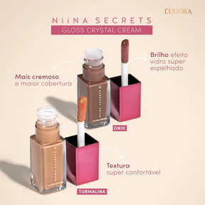 Gloss Crystal Cream Turmalina Niina Secrets 7ml