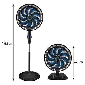 Ventilador Arno X-treme 9 2 em 1 40cm VE9M